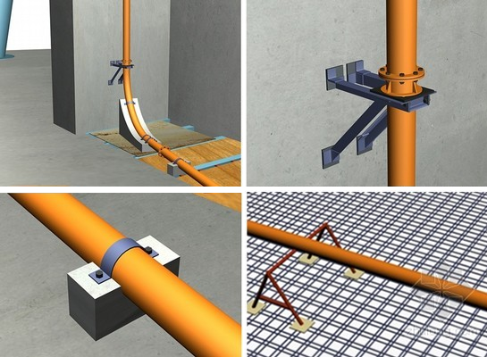 混凝土泵管固定注意問題 混凝土泵管固定注意問題